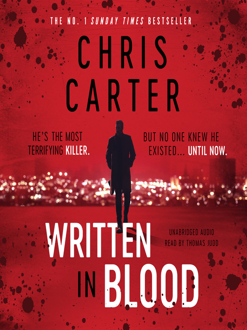Title details for Written in Blood by Chris Carter - Wait list